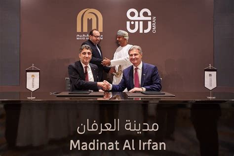 Omran And Majid Al Futtaim To Develop Usd 13 Billion Madinat Al Irfan
