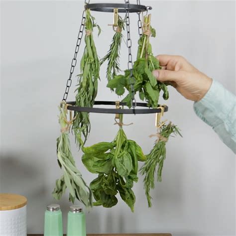 Diy Herb Drying Rack