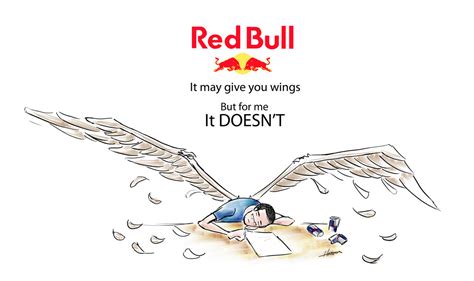 Red Bull Gives You Wings Paranóias