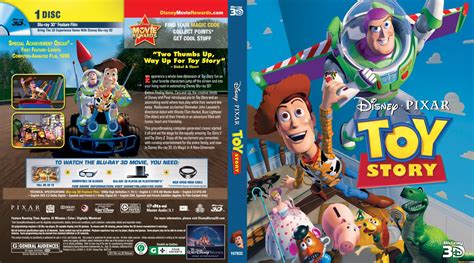 Toy Story Movie Blu Ray Scanned Covers Toy Story 3d Dvd Covers