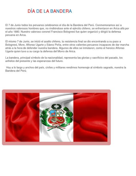 Día De La Bandera Peruana Dia De La Bandera Peru Wikipedia La Enciclopedia Libre Esta Fecha