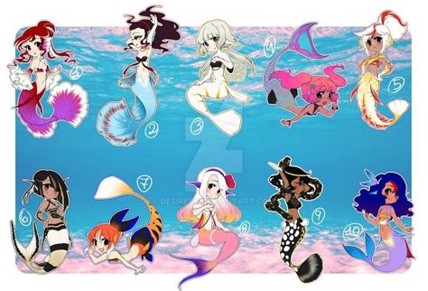 Mermay Adopts Closed By Desireeu On Deviantart Mermaid Art Mermaid