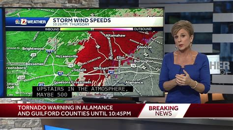 Tornado Warnings For Guilford And Alamance Counties By Wxii 12 News