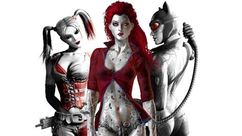 Gotham City Sirens D C Dc Comics Catwoman Poison Ivy Harley Quinn Superhero Gotham