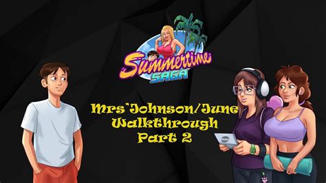 Summertime Saga Tammy Mrs Johnson June Quest Walkthrough Part 2 18 Youtube