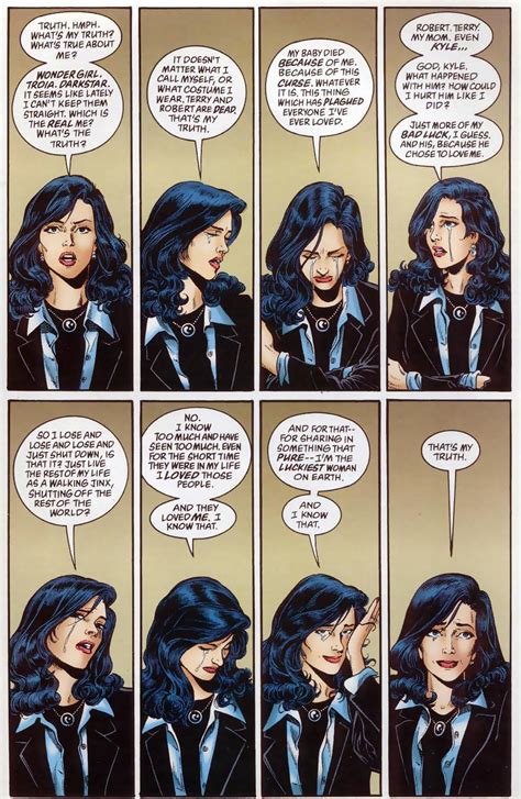 [comic Excerpt] Donna S Truth Wonder Woman Donna Troy By Phil Jimenez R Dccomics