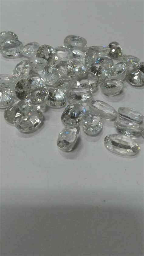 Polished Natural White Zircon Gemstone At Rs 1500carat In Jaipur Id