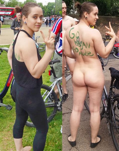 Dressed Undressed WNBR Girls World Naked Bike Ride 204 Pics 2
