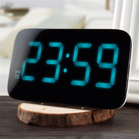 Alarms in this app are capable of waking up your device from sleep. 12/24 Hours LED Alarm Clock Voice Control Large LED ...