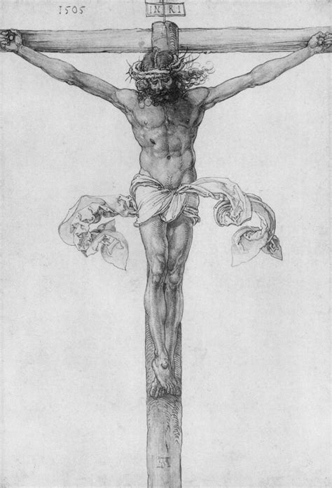Christ On The Cross By Albrecht Durer Northern Renaissance Religious