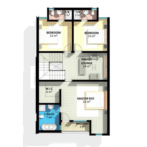 House Plans For 3 Bedroom Duplex