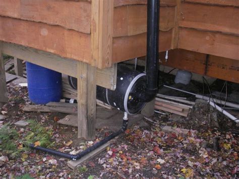 Is your septic tank too small to accommodate the number of people living in your home? masonry block septic tank - Small Cabin Forum