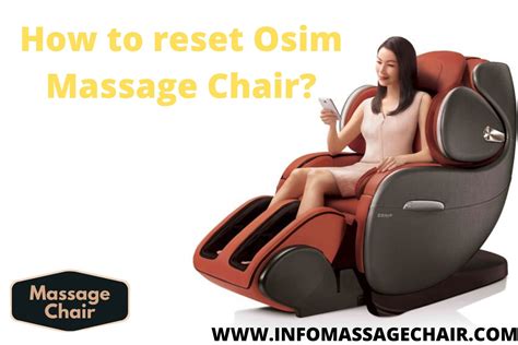 How To Reset Osim Massage Chair Info Massage Chair Best Massage