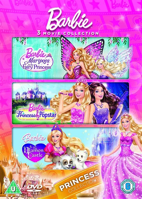 Amazon Com Barbie The Princess Collection Dvd Movies Tv