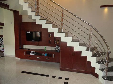 Staircase painting ideas transforming boring wooden stairs with cool designs. Under Stair Storage Wooden Work in Jp Nagar, Bengaluru, LK ...