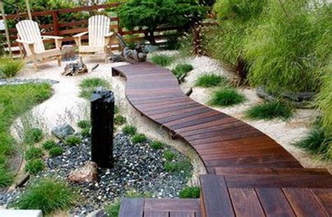 Awesome 49 Pretty Grassless Backyard Landscaping Ideas More At