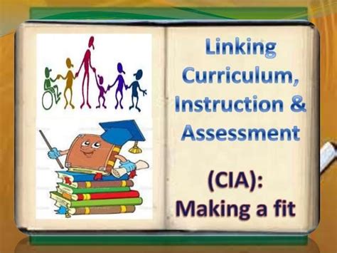 Linking Curriculuminstruction And Assessmentciamaking Fit