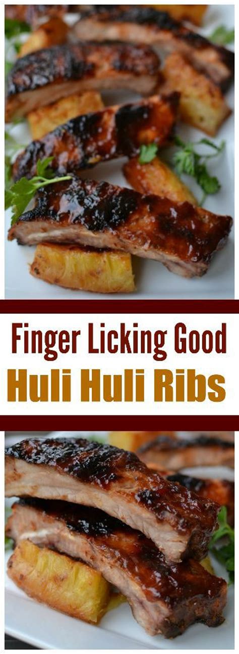 Finger Licking Good Huli Huli Ribs Small Town Woman My Recipe Magic