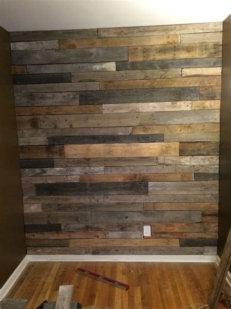 Pallet Wood Feature Wall How To Build Rawhyde Furnishings
