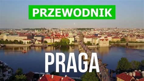 Praga Czechy Przyroda Atrakcje Krajobrazy Dron K Wideo Miasto