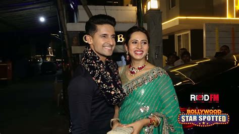 Ravi Dubey And Sargun Mehta Spotted Together At Siddharth Tewari Diwali