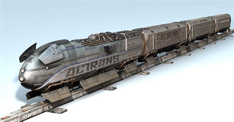 Snowpiercer Concept Model Train Dieselpunk Train Layouts