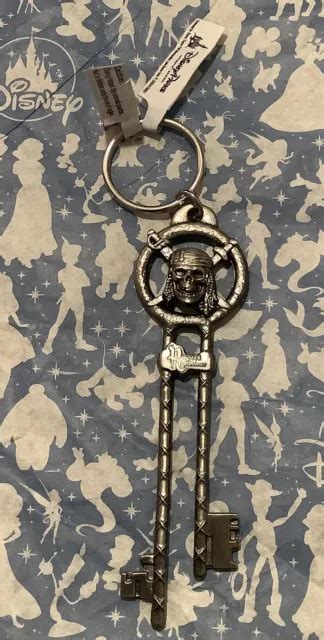 Disney Pirates Of The Caribbean Davy Jones Replica Key Keychain Dead Mans Chest 3499 Picclick