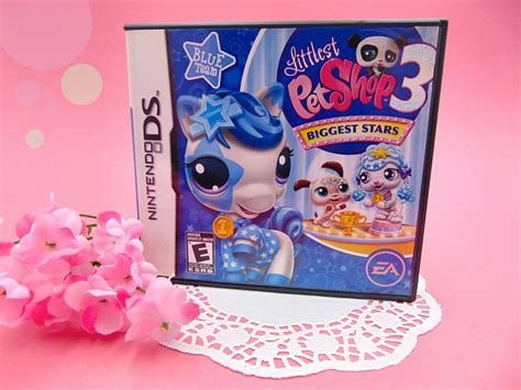 Nintendo Ds Littlest Pet Shop 3 Biggest Stars Blue Team Video Game