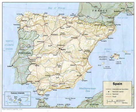 Mapa Fisico De Espanha Mapa De Portugal Images