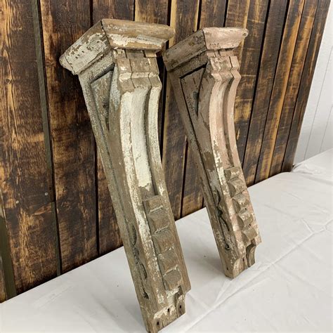 Architectural Corbels Set Of 2 Shipshewana Antique And Misc Auction