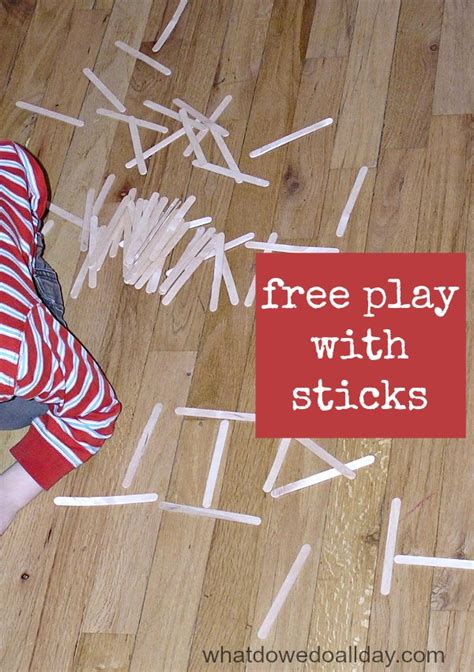 Craft Stick Play Ideas For Kid Led Indoor Fun