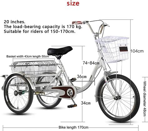 Adult Trike Tricycle For Adult 3 Wheel Bikes Adult Ubuy India