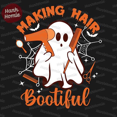 Making Hair Bootiful Png Halloween Ghost Png Boo Ghost Hair Etsy