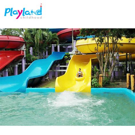 Fiberglass Water Slide Outdoor Swimming Pool Play Slide China Water