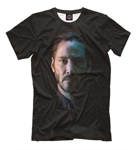 Keanu Reeves T Shirt High Quality Microfiber Tee Men S Etsy