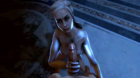 Rule 34 3d A Song Of Ice And Fire Animated Bennemonte Blonde Hair Daenerys Targaryen Female