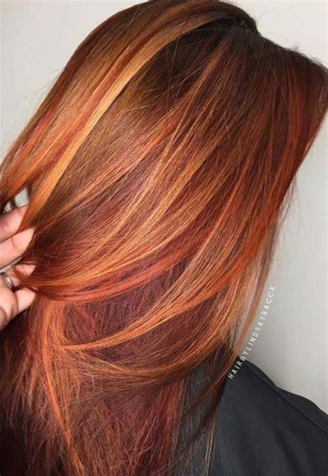 Couleur De Cheveux Avec Meche Couleur Des Meches De Cheveux