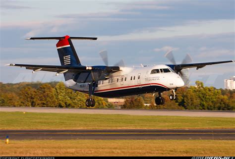 De Havilland Canada Dhc 8 102 Dash 8 Us Airways Express Piedmont