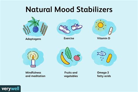 Natural Mood Stabilizers Types Benefits Cautions