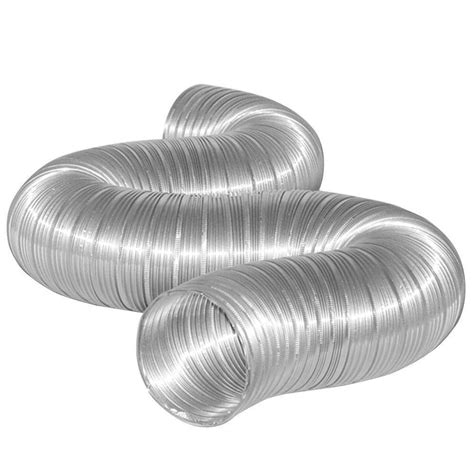 Master Flow 6 In X 25 Ft Insulated Flexible Duct R6 Silver Jacket