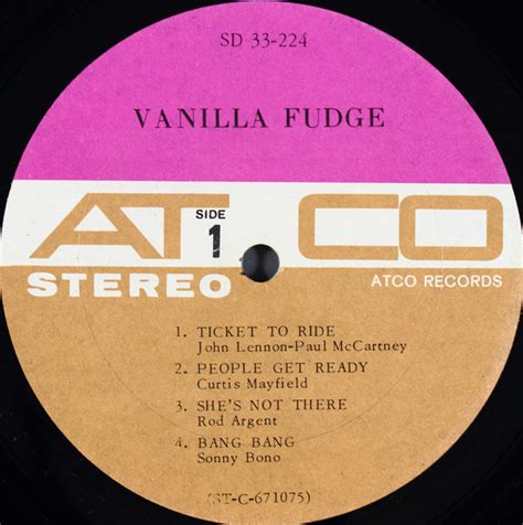 Vanilla Fudge Vanilla Fudge Used Vinyl High Fidelity Vinyl Records And Hi Fi Equipment