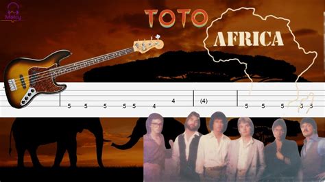 Note that if you can read bass tabs, this is essentially the same thing. Toto - Africa Bass Tabs Tutorial - YouTube