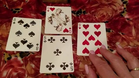Often the front (face) and back of each card has a finish to make handling easier. 4 Card Playing Card Reading: Querent's Situation (With images) | Cards, Card reading, Playing cards