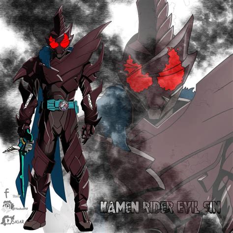 Kamen Rider Evil Sin By Yusaika On Deviantart In 2022 Kamen Rider