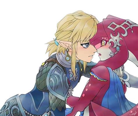 Image Result For Mipha And Link Zelda Art Mipha And Link Anime