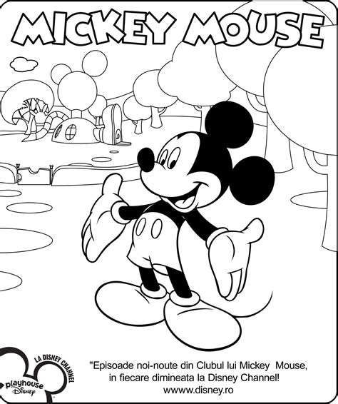Planete si rachete de colorat pentru copii. Mickey Mouse - Planse de colorat - Disney | Copilul.ro