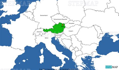 Juni 2018, mit allen toren und wichtigen ereignissen. StepMap - EU_Spiel_Österreich - Landkarte für Welt