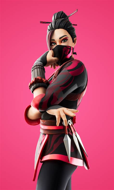 1280x2120 Resolution Red Jade Skin Fortnite Outfit Iphone 6 Plus