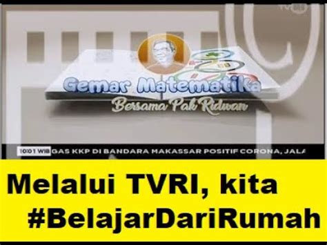 Nonton live streaming tvri (televisi republik indonesia) tv online bersama hari ini. Tutorial Cari Streaming TVRI Program Belajar dari Rumah - YouTube