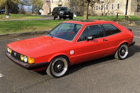 No Reserve Modified 1980 Volkswagen Scirocco 5 Speed For Sale On Bat